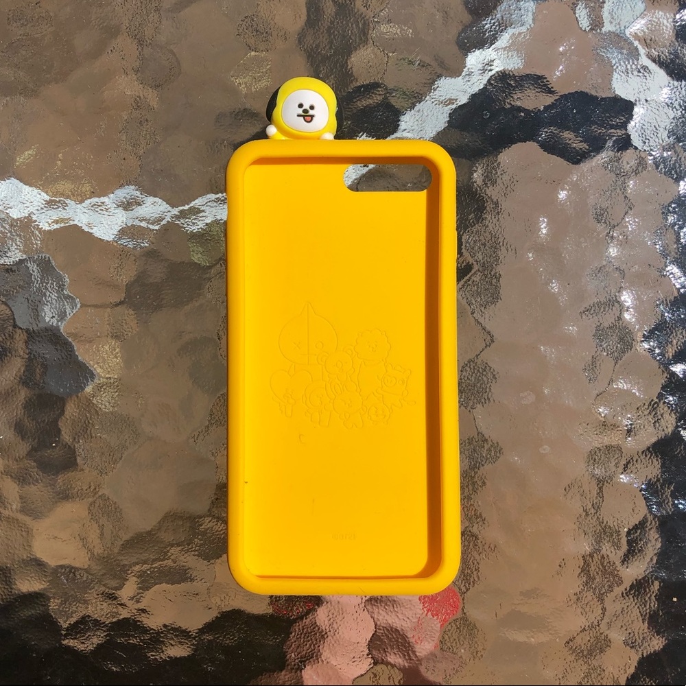 bt21 chimmy phone case for iphone 6+/7+/8+